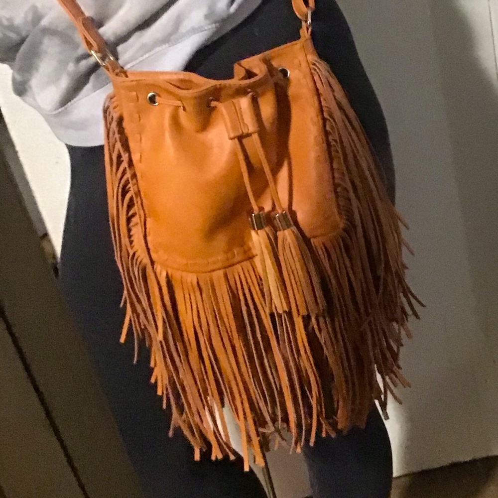 Kiss me Couture Fringe Purse